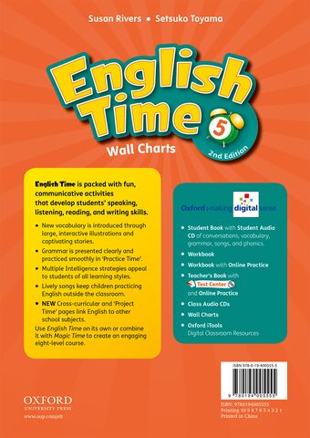 English Time 5 Wall Chart book cover