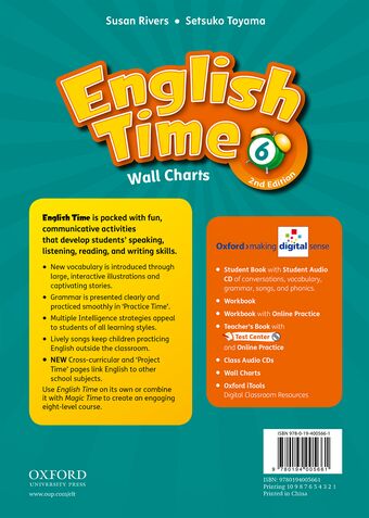 English Time 6 Wall Chart book cover