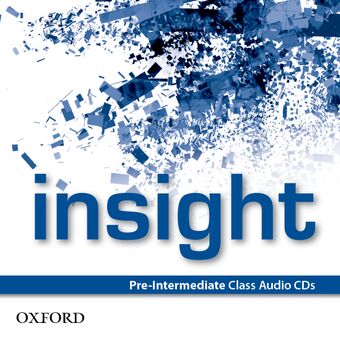 Insight Pre-Intermediate Class Audio CD book cover
