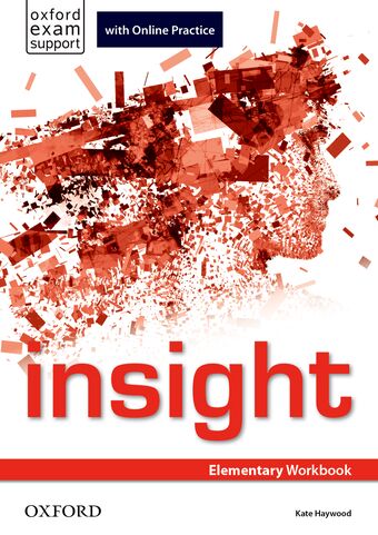 Insight Elementary Work Book with Online Practice book cover