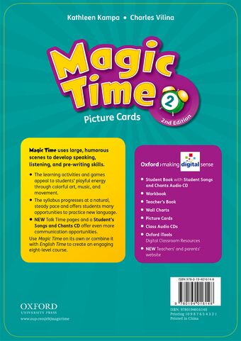 Magic Time 2 Flashcards book cover
