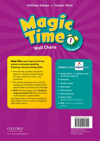 Magic Time 1 Wallcharts book cover