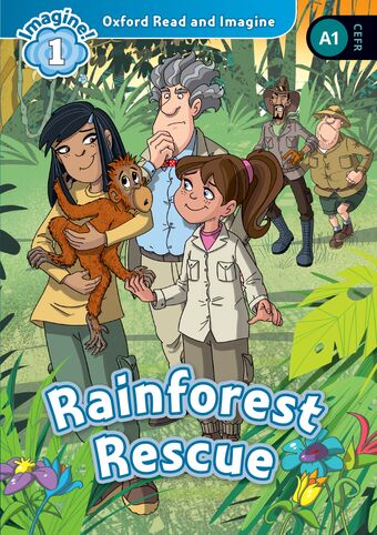 Oxford Read and Imagine 1 Rainforest Rescue Mp3 Pack book cover