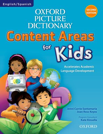 Oxford Picture Dictionary Content Areas for Kids English-Spanish Edition book cover