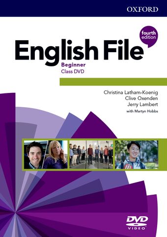 English File Beginner Class Video DVD book cover