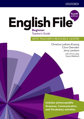 English File Beginner Teacher's Guide with Teacher's Resource Centre book cover