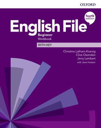 English File Beginner Workbook with Key book cover