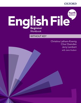English File Beginner Workbook Without Key book cover
