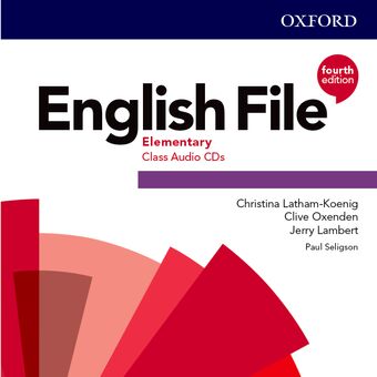 English File Elementary Class Audio CDs book cover