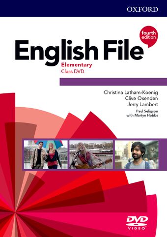 English File Elementary Class DVDs book cover