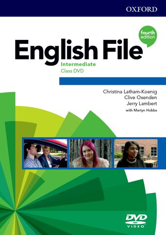 English File Intermediate Class DVDs book cover