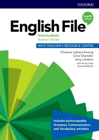 English File Intermediate Teacher's Guide with Teacher's Resource Centre book cover