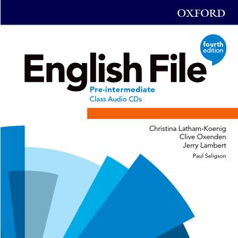English File Pre-Intermediate Class Audio CDs book cover