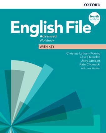 English File Advanced Workbook with Key book cover