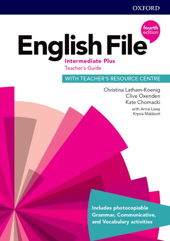 English File Intermediate Plus Teacher's Guide with Teacher's Resource Centre book cover