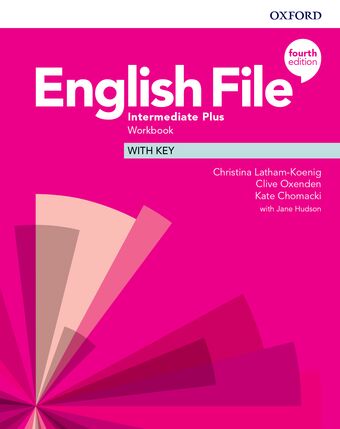 English File Intermediate Plus Workbook with Key book cover
