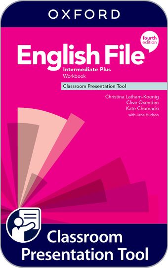 English File Intermediate Plus Workbook without Key book cover
