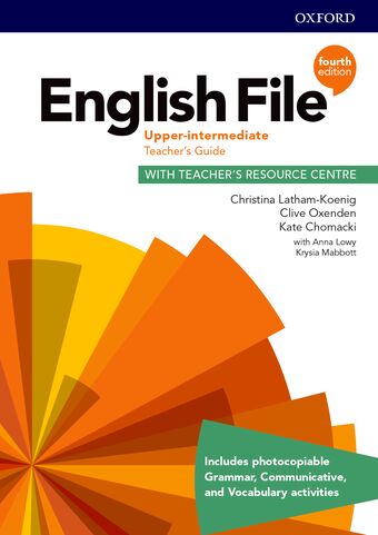 English File Upper-Intermediate Teacher's Guide with Teacher's Resource Centre book cover