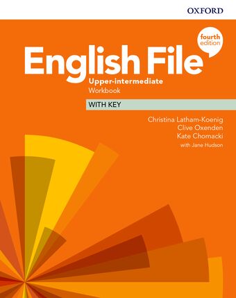 English File Upper-Intermediate Workbook with Key book cover