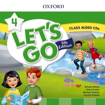 Lets Go Level Four Class Audio CDs book cover