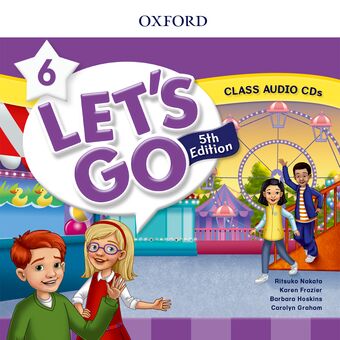 Let's Go Level 6 Class Audio CD's book cover