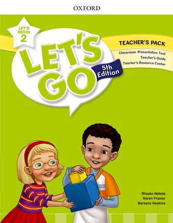 Let's Go, Let's Begin: Level 2. Teachers Book with DVD Online Practice Trc Pac book cover