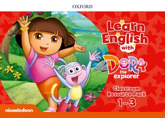 Learn English with Dora the Explorer: Level 1-3 Resource Pack book cover
