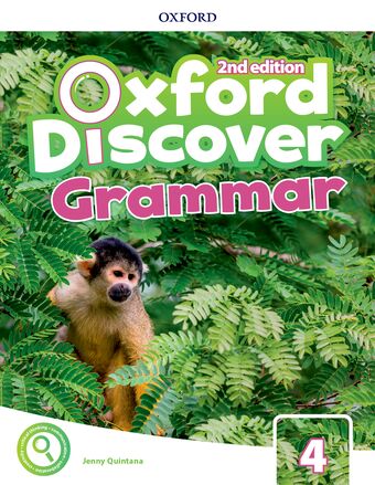 Oxford Discover Level 4 Grammar Student Book book cover