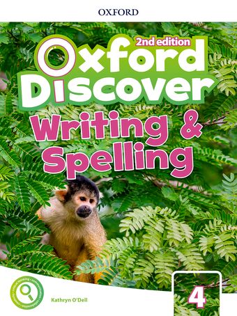 Oxford Discover: Level 4. Writing and Spelling Book book cover