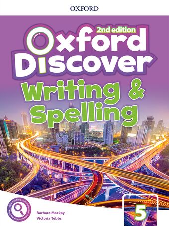 Oxford Discover Level 5 Writing and Spelling Book book cover