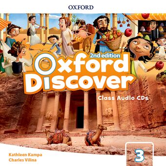 Oxford Discover: Level 3. Class Audio CD (X3) book cover