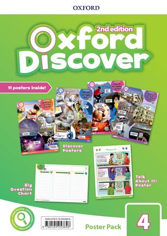 Oxford Discover: Level 4 Posters book cover