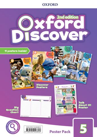 Oxford Discover: Level 5 Posters book cover