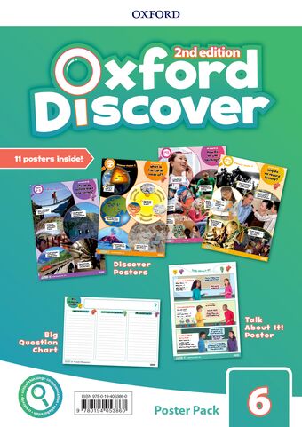 Oxford Discover: Level 6 Posters book cover