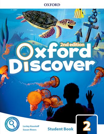 Oxford Discover: Level 2. Students Workbook with App Pack book cover