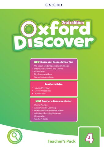 Oxford Discover: Level 4. Teacher's Pack book cover