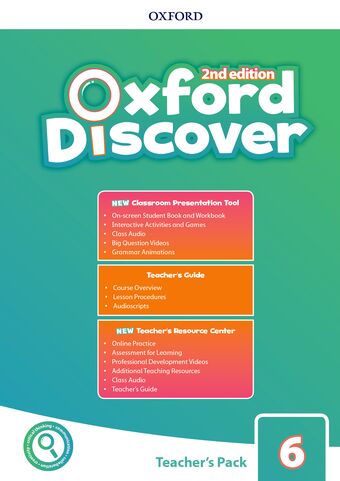 Oxford Discover: Level 6. Teacher's Pack book cover