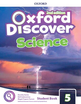 Oxford Discover Science 5 Students Book with Online Practice Pack book cover