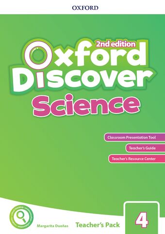 Oxford Discover Science: Level 4. Teacher Guide with Online Practice & Cpt Pack book cover
