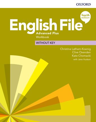 English File: Advanced Plus Workbook without key book cover