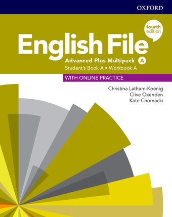 English File: Advanced Plus Student's Book/Workbook Multi-Pack A book cover