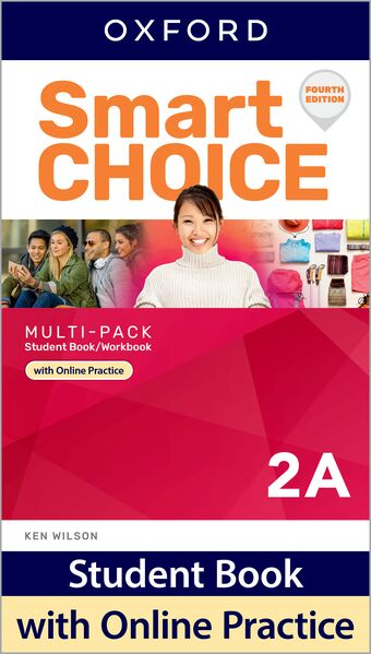 Smart Choice: Level 2 Multi-Pack: Student Book/Workbook Split Edition A book cover