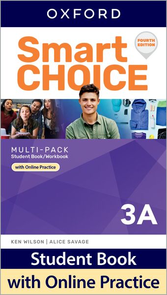 Smart Choice: Level 3 Multi-Pack: Student Book/Workbook Split Edition A book cover