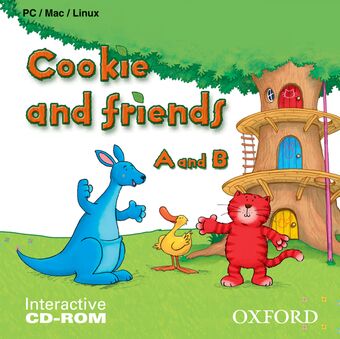Cookie and Friends CD-ROM book cover