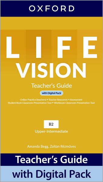 Life Vision Upper Intermediate Teacher's Guide with Digital Pack book cover
