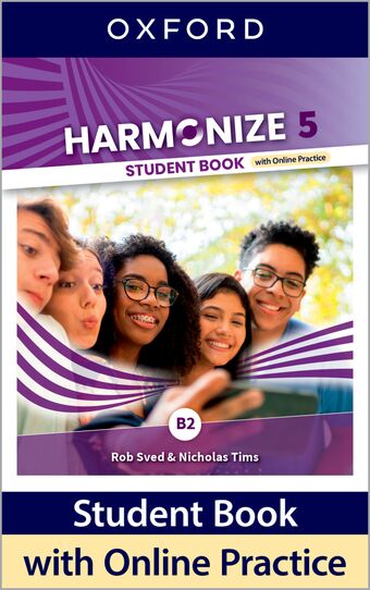 Harmonize 5 Student Book with Online Practice book cover