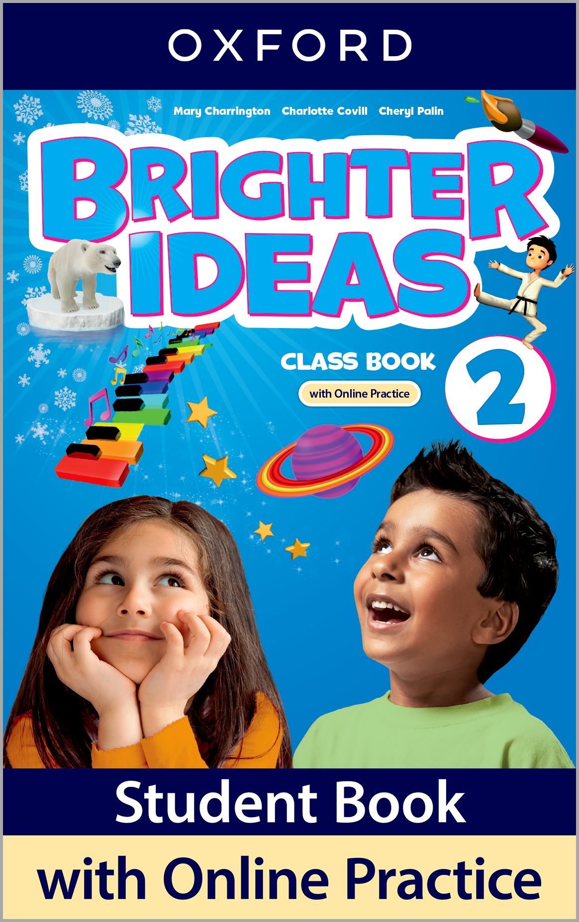 Brighter Ideas Level 2 Class Book with Online Practice book cover