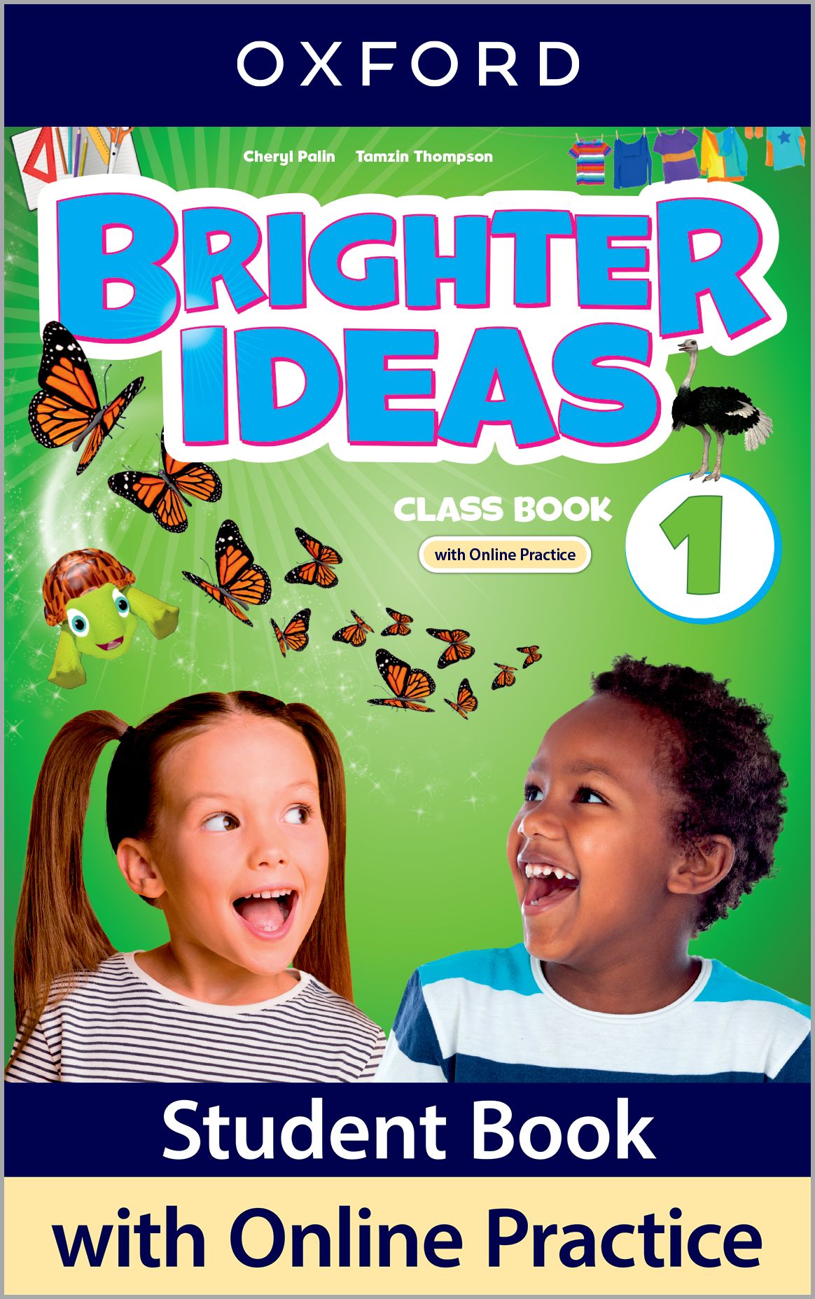 Brighter Ideas Level 1 Class Book with Online Practice book cover