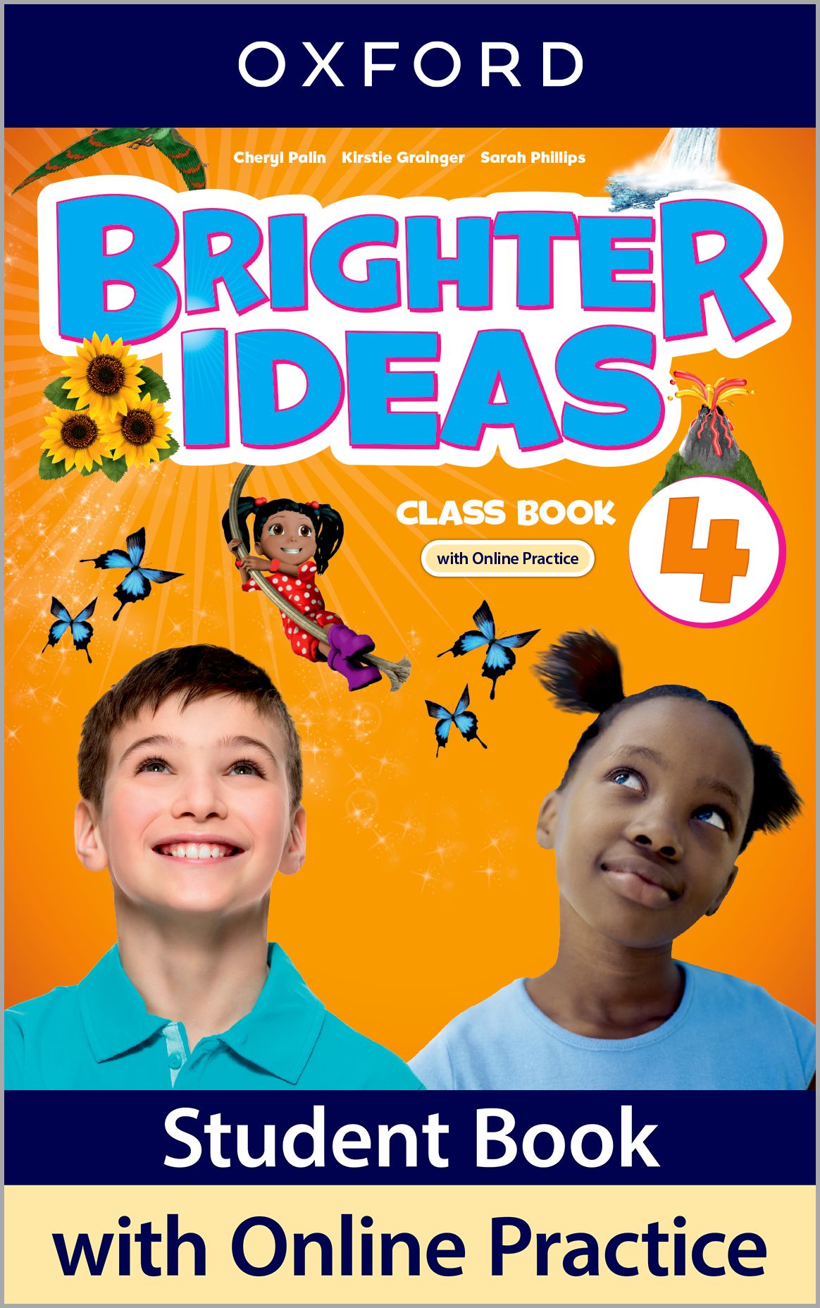 Brighter Ideas Level 4 Class Book with Online Practice book cover