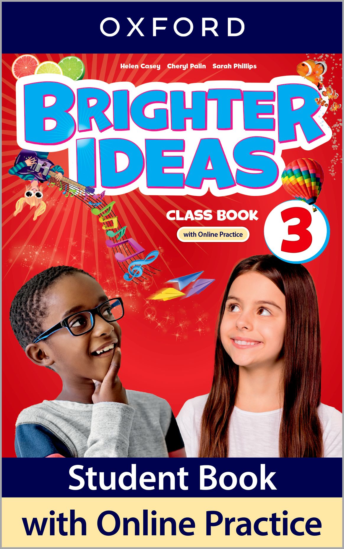 Brighter Ideas Level 3 Class Book with Online Practice book cover